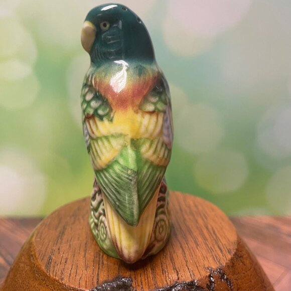 Beautiful Vintage 1950s Budgie Bird Salt & Pepper Shakers – Hand-Painted - Picture 13 of 15